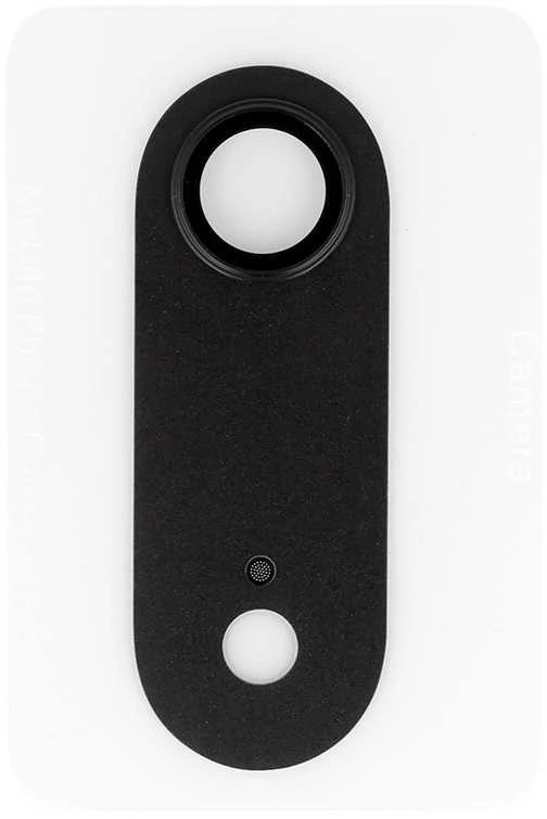 Apsauginis stiklas Tel Protect 95% AR+AF Full Metal Camera Protector on camera skirtas Apple iPhone 17 Air juodas (camera island)
