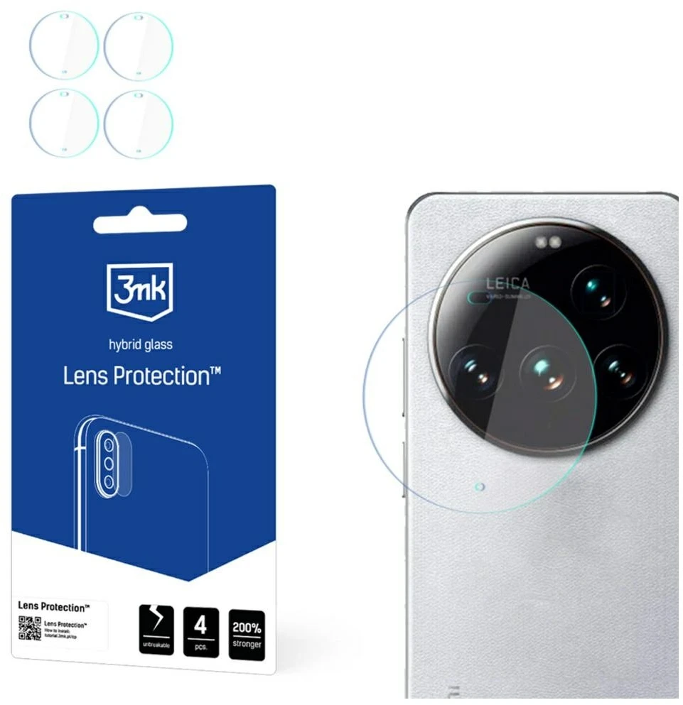 3MK Lens Protect camera lens protection for Xiaomi 15 Ultra 4 pcs