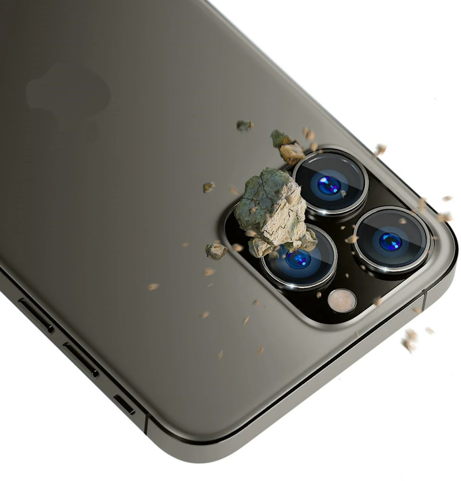 Apsauginis stikliukas kamerai 3mk Lens Pro Apple iPhone 14 Pro/14 Pro Max juodas