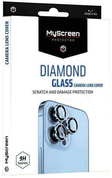 „MyScreen MS Diamond Glass“ kameros objektyvo dėklas Apple iPhone 14 Pro 6.1“ / 14 Pro Max 6.7“ Violetinė kameros objektyvo apsauga