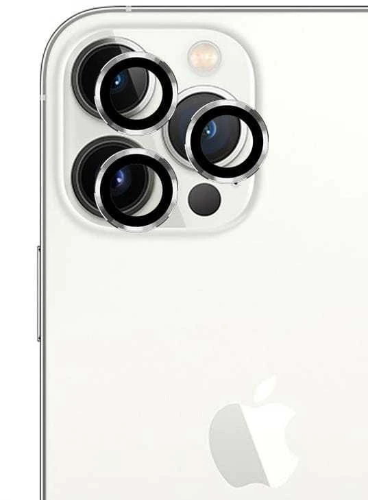 Apsauginis stikliukas kamerai 3mk Lens Pro Apple iPhone 15 Pro Max sidabrinis
