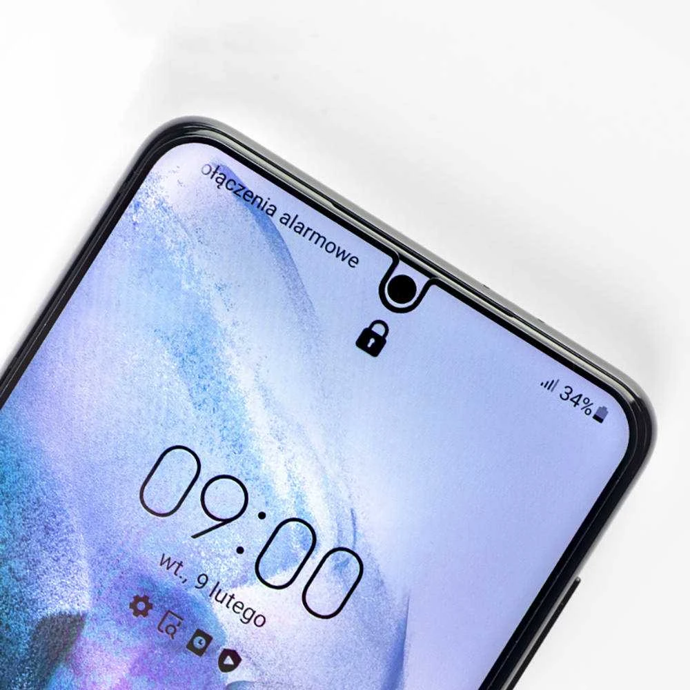 „MyScreen MS Diamond Glass Edge Lite FG“ Samsung Galaxy A03 juodas „Full Glue“