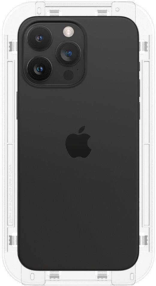 GRŪDINTAS STIKLAS SPIGEN GLAS.TR EZ FIT FC IPHONE 15 PRO MAX Juodas