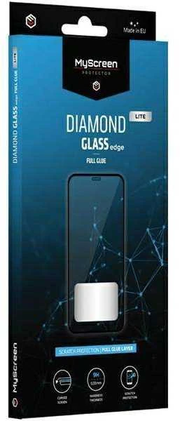 „MyScreen MS Diamond Glass Edge Lite FG“ Apple iPhone 15 Plus 6.7 colio juodas „Full Glue“