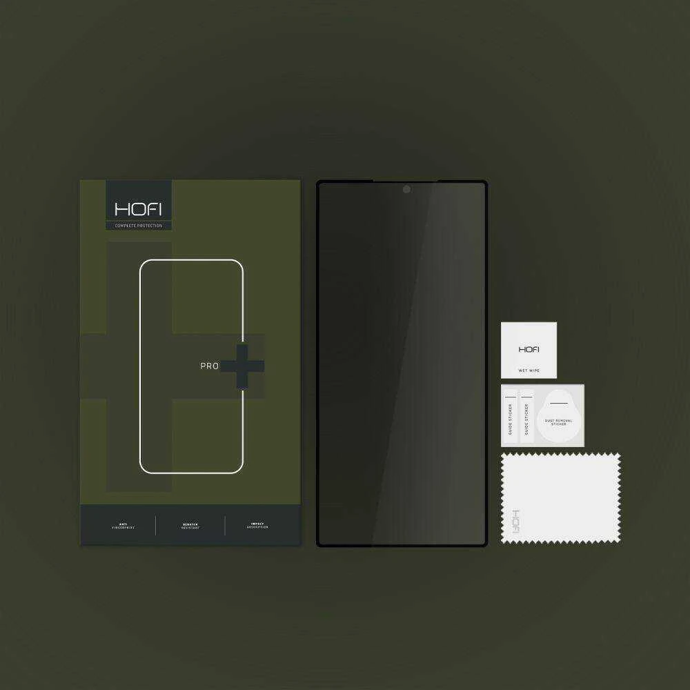 Apsauginis stiklas telefonui Samsung Galaxy S24 Ultra Hofi Anti Spy Glass Pro+ Privacy