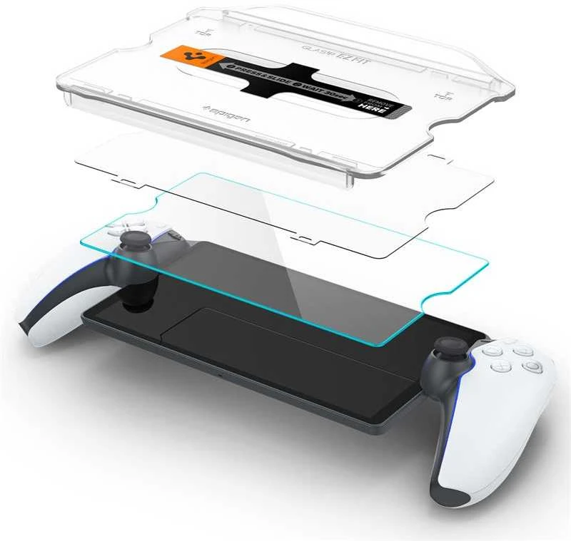 „Spigen Glass tR EZ Fit“ – „PlayStation Portal“ nuotolinio valdymo grotuvas