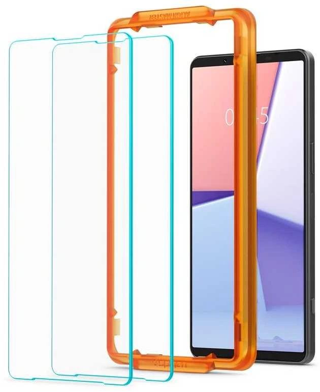 „Spigen Glass tR AlignMaster“ 2 vnt. pakuotė – „Sony Xperia 1 VI“