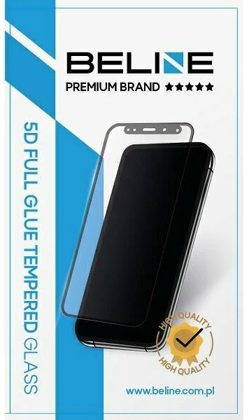 Apsauginis stiklas Beline 5D Xiaomi Redmi Note 14 5G juodas