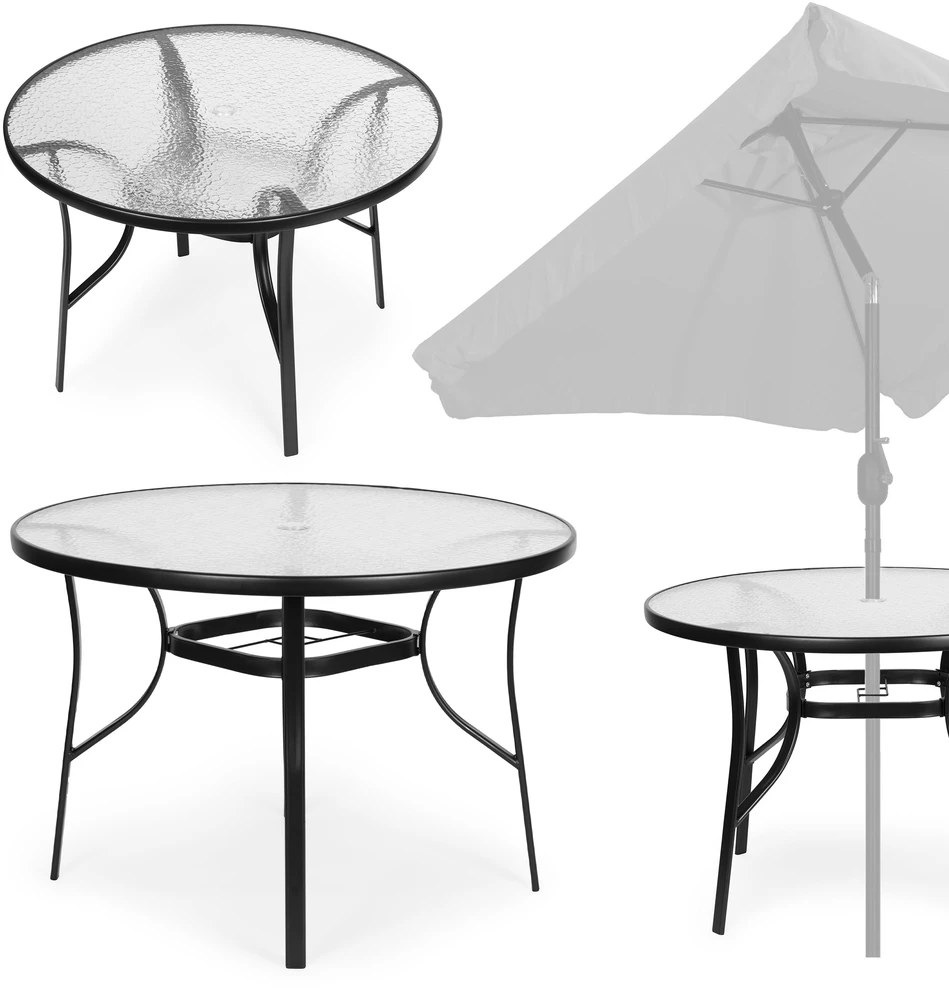 Apvalus sodo stalas 80 cm „MultiGarden