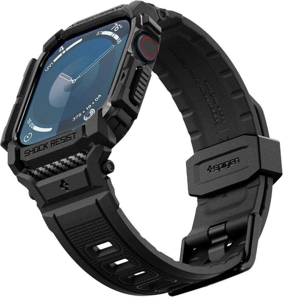 Apyrankė Apple Watch 10 (42mm) Spigen Rugged Armor „Pro” Matte juodas