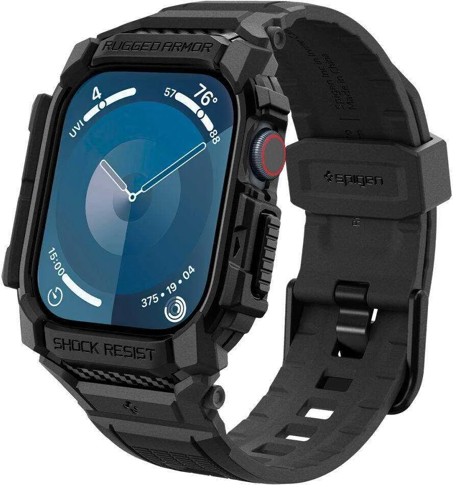 Apyrankė Apple Watch 10 (42mm) Spigen Rugged Armor „Pro” Matte juodas