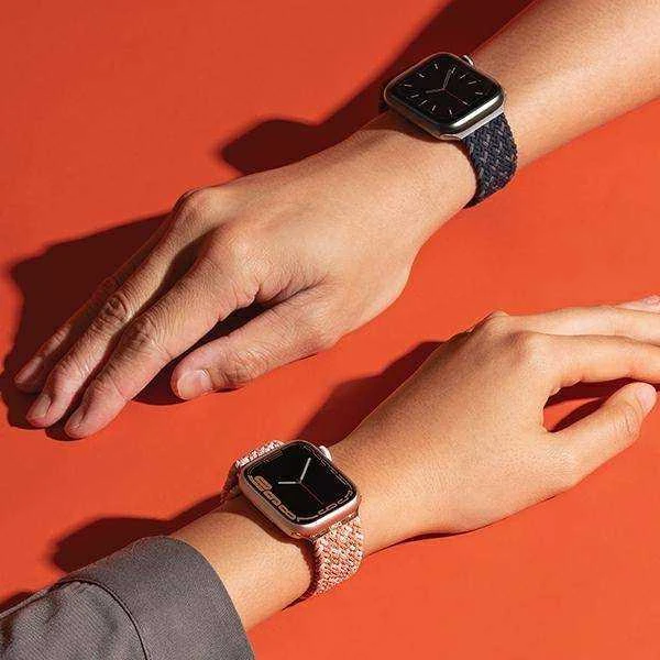 Išmaniojo laikrodžio Apple 4/5/6/7/8/SE dirželis Uniq, Rausvos spalvos, 38/40/41mm