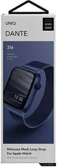 Išmaniojo laikrodžio Apple 4/5/6/7/SE dirželis, Mėlynos spalvos, 38/40/41mm