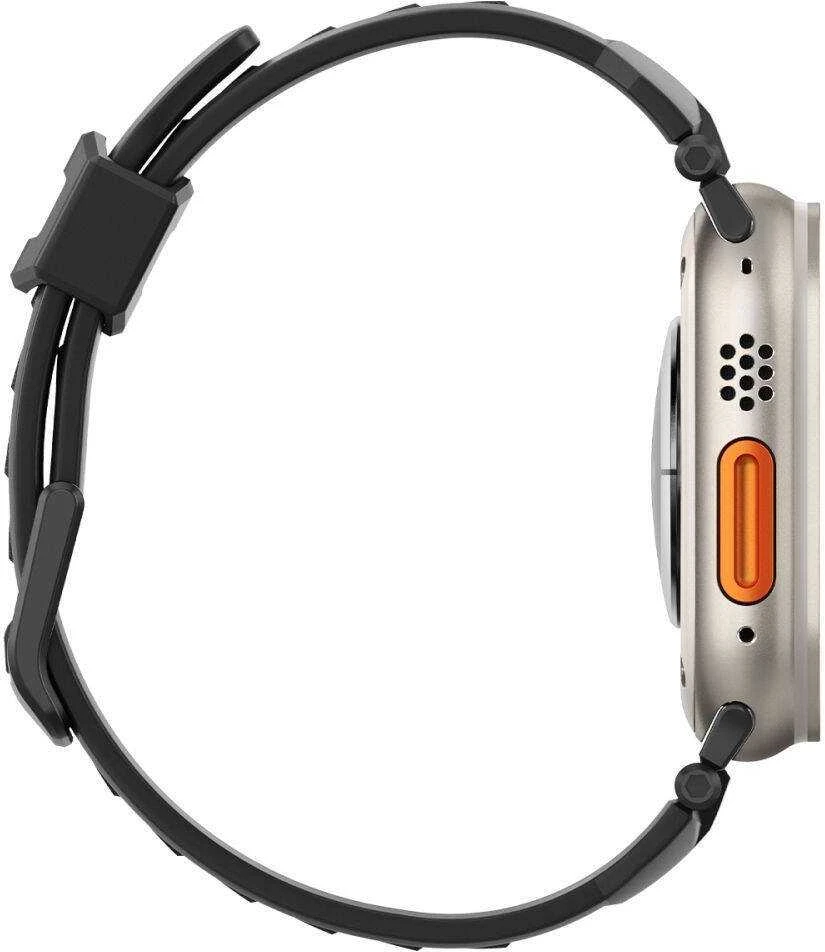 Spigen Rugged Ultra apyrankė, matinės juodos spalvos – Watch 49mm/46mm/45mm/44mm/42mm
