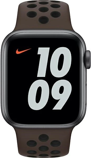 Dirželis Apple Watch MJ6J3AM/A 38/40/41mm Nike Sport Brand ironstone-juodas