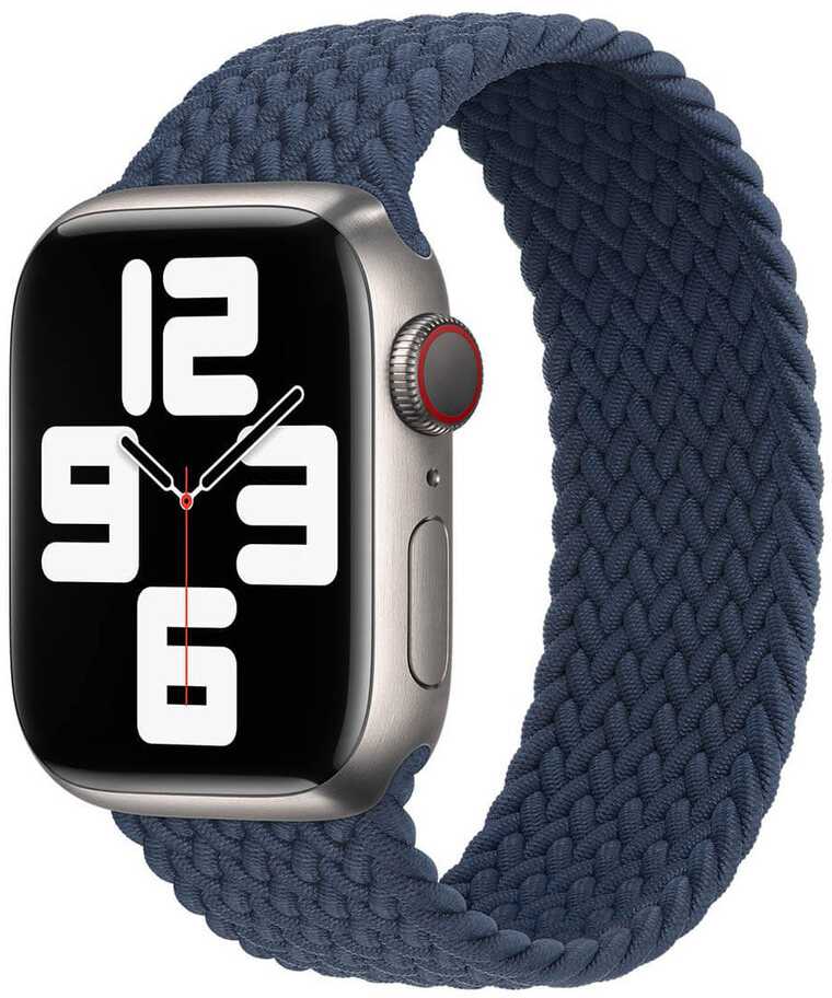 Apple 112800 Apyrankė Watch ML6J3ZM/A pinta Solo LOOP 40/41/42mm SIZE 7 ABYSS Mėlynas SEAL