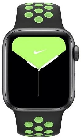 112800 Dirželis Apple Watch MXQW2FE/A 38/40/41mm Nike Sport Brand juodas-lime blast