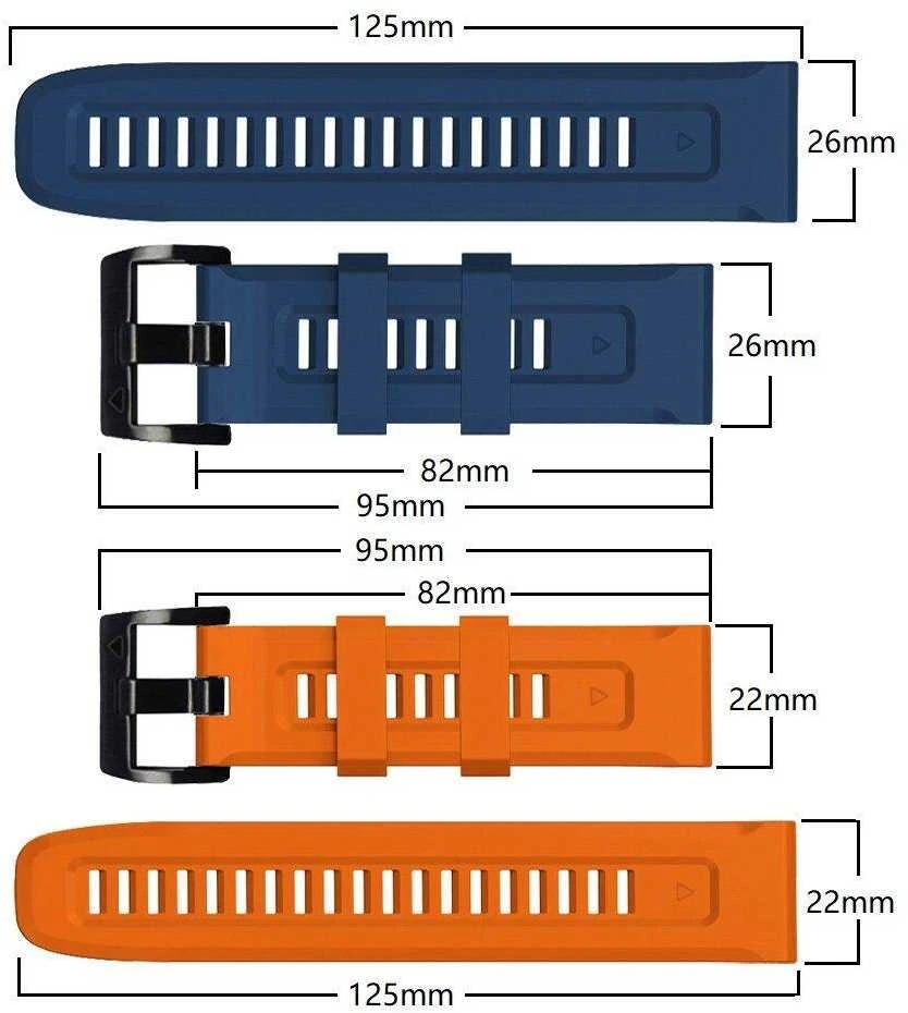 Apyrankė Garmin Fenix 5 / 6 / 6 Pro / 7 Tech-Protect IconBand žalios spalvos