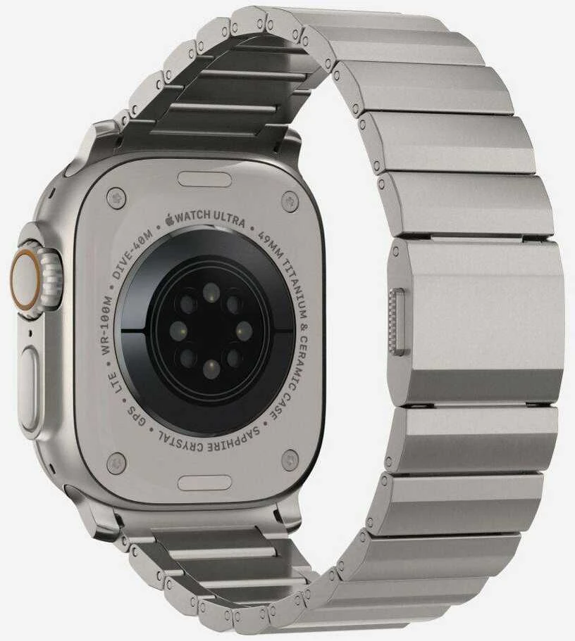 Apyrankė laikrodžiui Apple Watch 4 / 5 / 6 / 7 / 8 / 9 / SE / Ultra 1 / 2 (42 / 44 / 45 / 49 MM) Tech-Protect Steelband Titanium