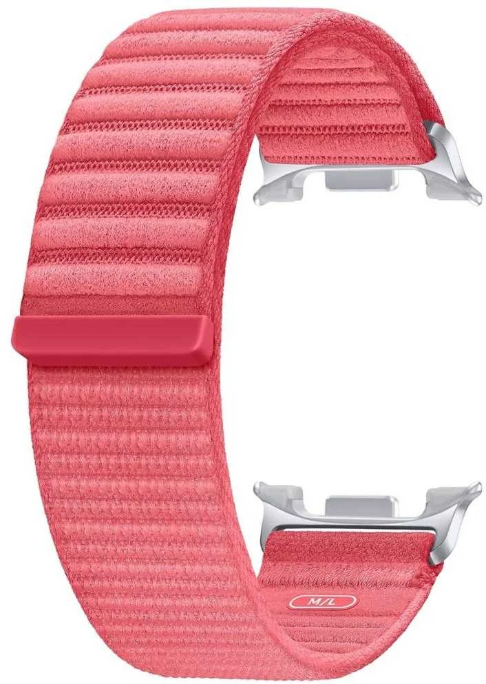 SVL33LREGEU medžiaginis dirželis (M/L) Samsung Galaxy Watch8, Raudona