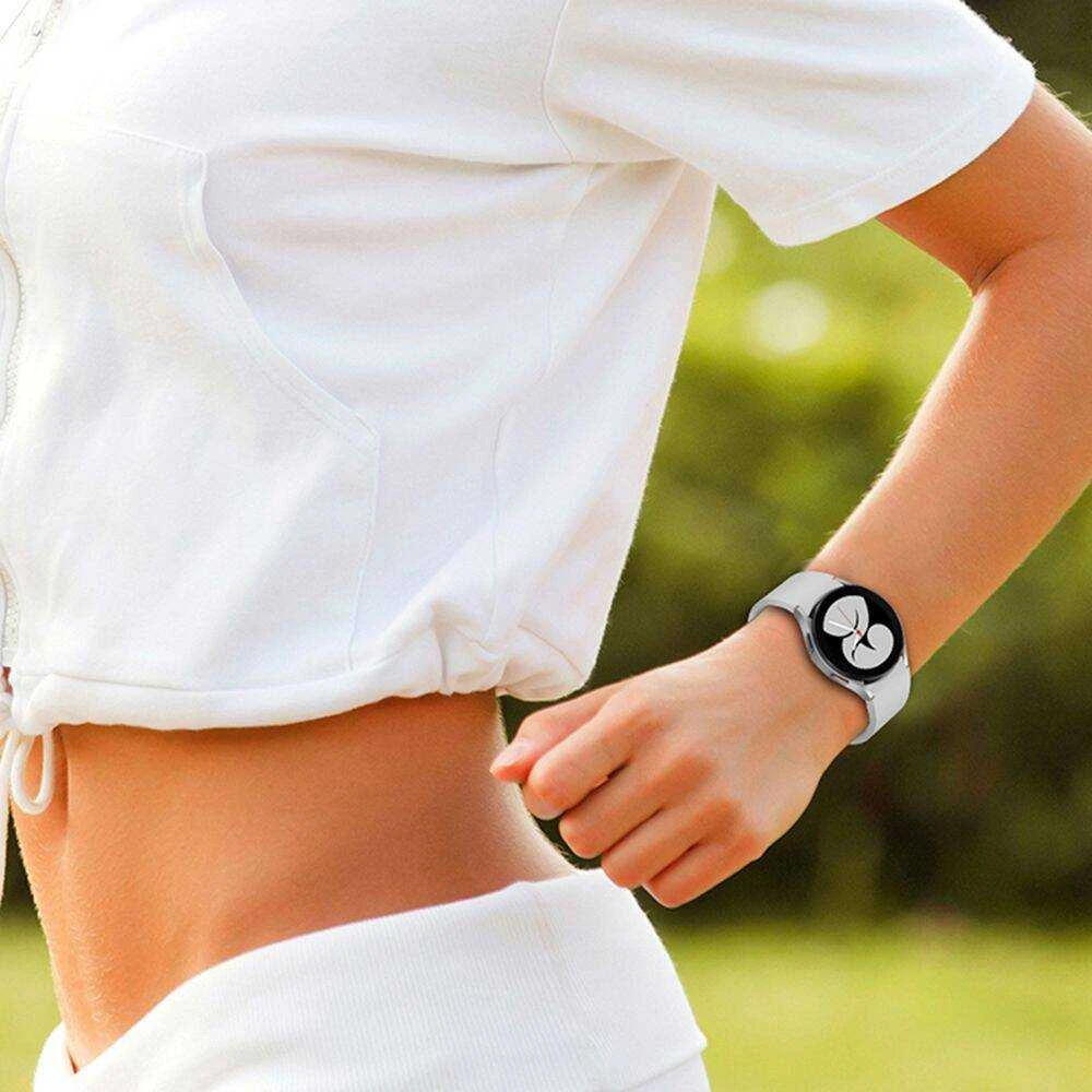 Apyrankė Samsung Galaxy Watch 4 (40mm) / (44mm) / Galaxy Watch 4 Classic (46mm) / (42mm) Tech-Protect IconBand raudonos spalvos
