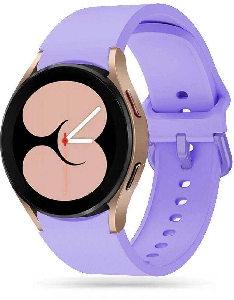 Tech Protect Išmaniojo laikrodžio Samsung Galaxy Watch 4/5/5 Pro dirželis, Alyvinės spalvos