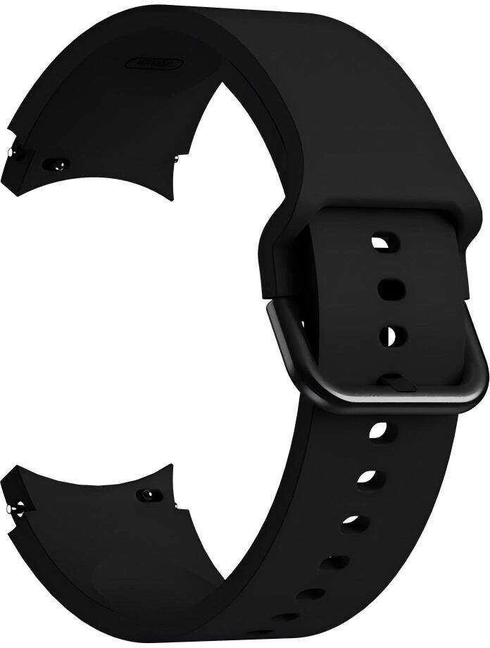Apyrankė Samsung Galaxy Watch 4 / 5 / 5 Pro / 6 / 7 / FE Tech-Protect silikoninė juodos spalvos