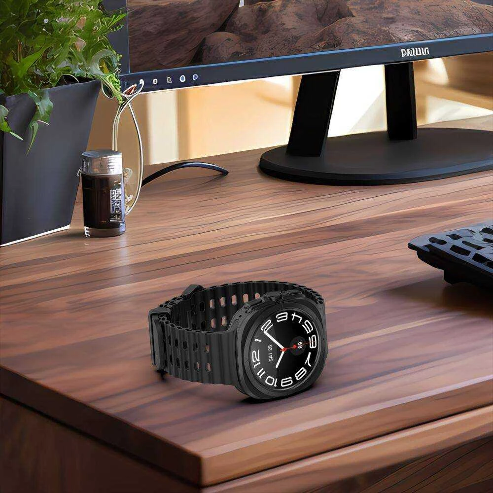 Apyrankė Samsung Galaxy Watch Ultra (47mm) Tech-Protect IconBand Pro juodos spalvos