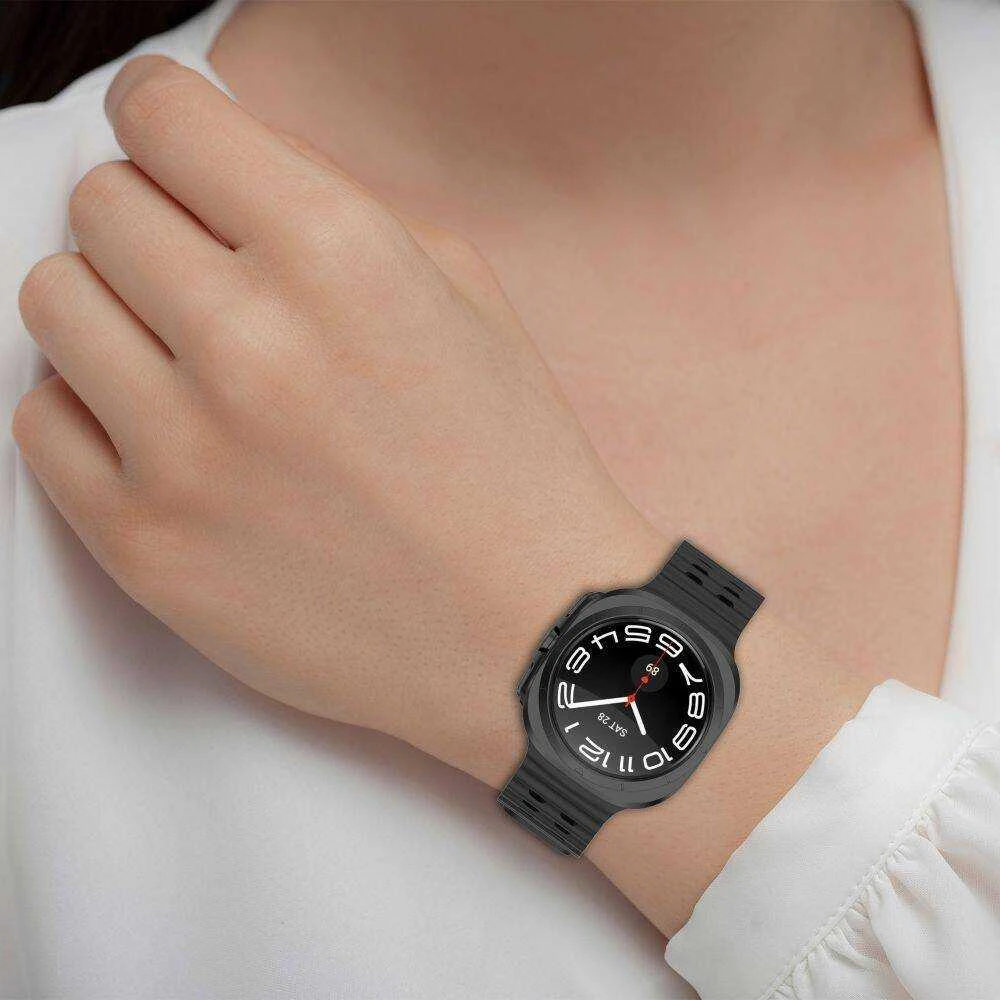 Apyrankė Samsung Galaxy Watch Ultra (47mm) Tech-Protect IconBand Pro juodos spalvos
