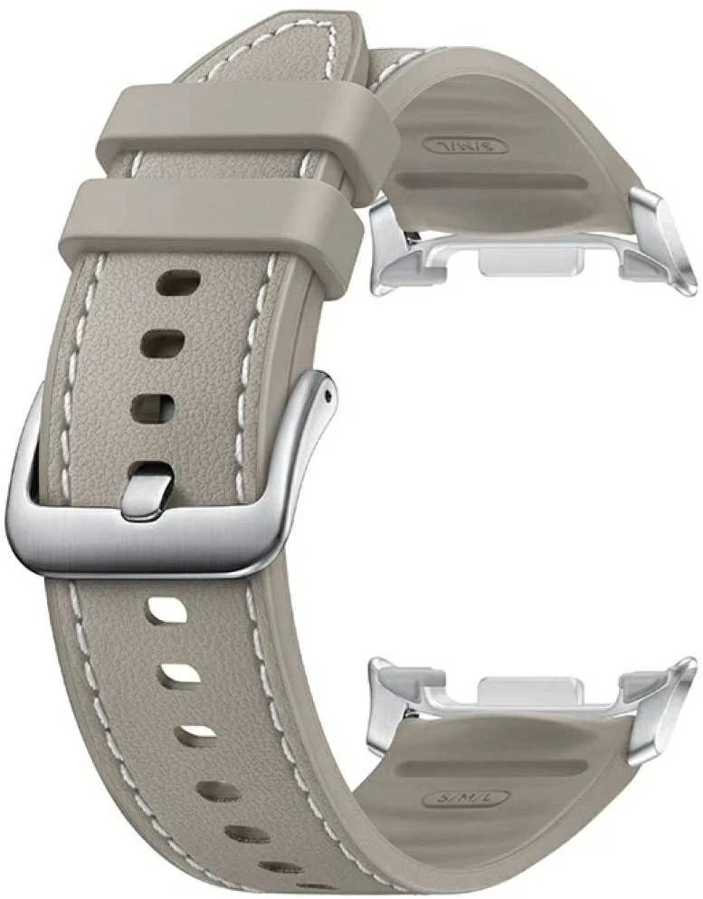 SLL50LJEGEU hibridinis dirželis (S/M/L) „Samsung Galaxy Watch8“, pilkai rudas