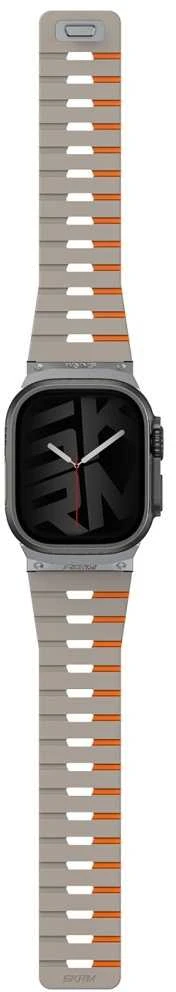 apyrankė Skinarma Gemini for Apple Watch 49/46/45/44 mm pilkas