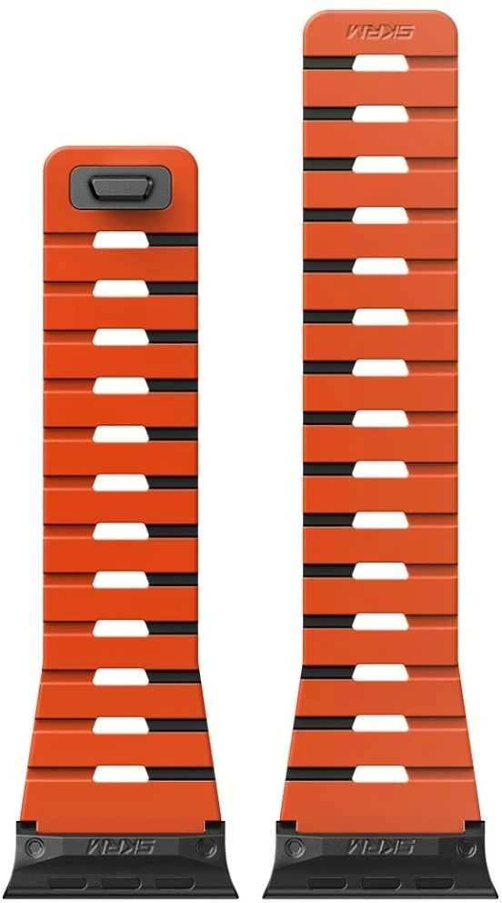 apyrankė Skinarma Gemini for Apple Watch 49/46/45/44 mm oranžinės spalvos
