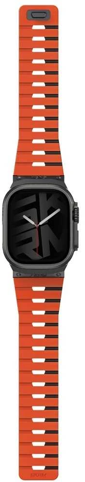 apyrankė Skinarma Gemini for Apple Watch 49/46/45/44 mm oranžinės spalvos