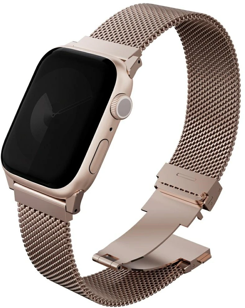 Apyrankė UNIQ Dante Pro Apple Watch 49/46/45/44mm Stainless Steel metallic rose