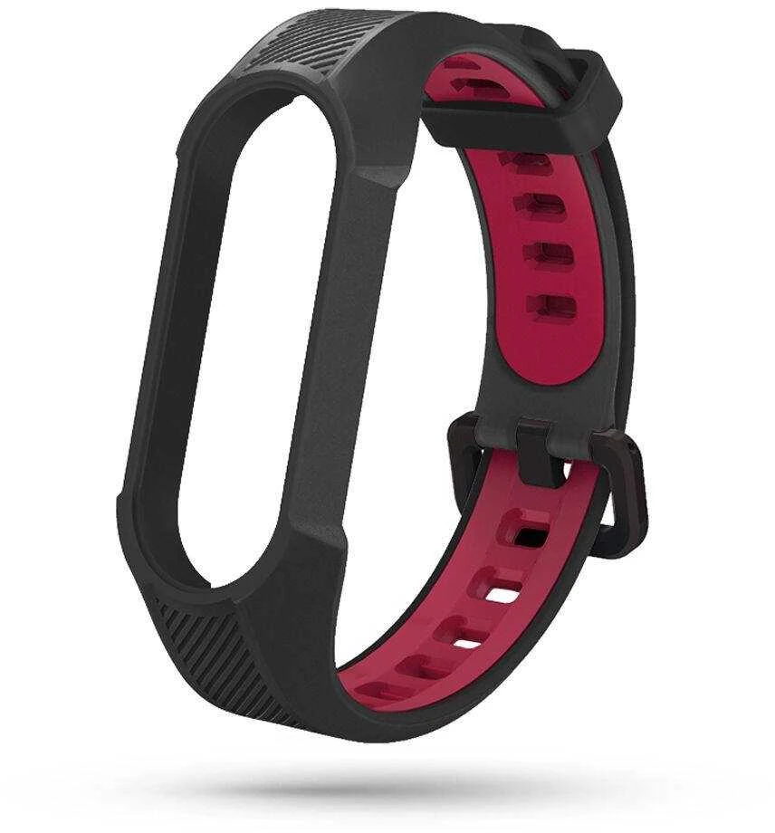 Išmaniosios apyrankės Xiaomi Mi Band 5/6 dirželis, Juodos spalvos
