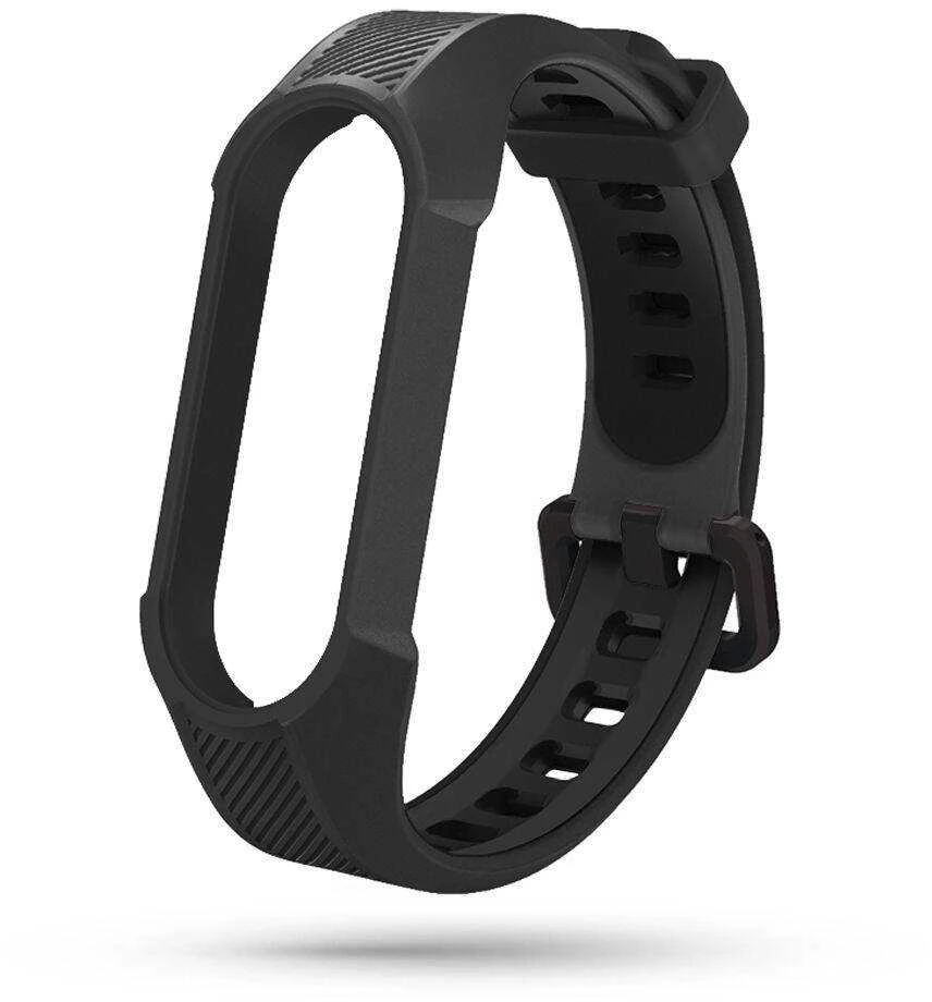 Išmaniosios apyrankės Xiaomi Mi Band 5/6/7 dirželis, Juodos spalvos