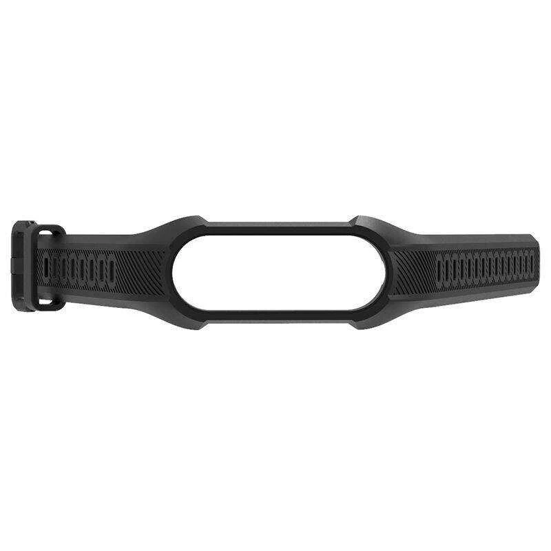 Išmaniosios apyrankės Xiaomi Mi Band 5/6/7 dirželis, Juodos spalvos