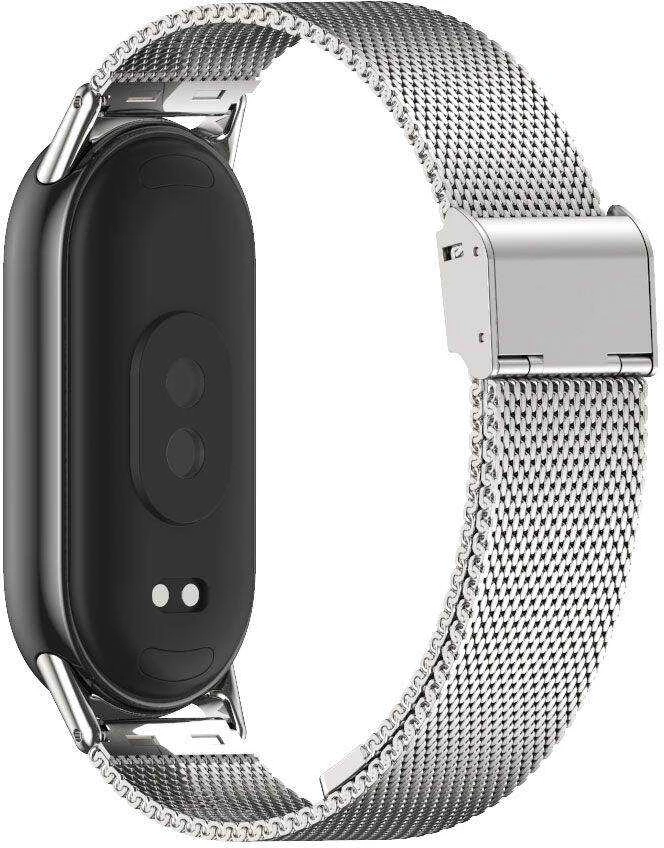 Apyrankė Xiaomi MI Band 8 / 8 NFC Tech-Protect Milaneseband sidabro spalvos