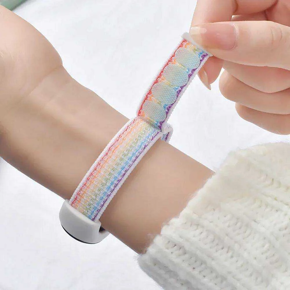 Apyrankė Xiaomi MI Band 8 / 8 NFC Tech-Protect Nylon juodos spalvos