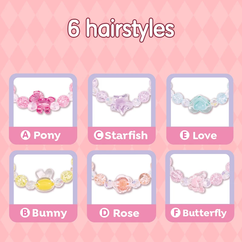 Apyrankės vėrimo rinkinys DELI Princess