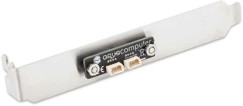 „Aqua Computer RGBpx“ lizdo laikiklis dviem RGBpx jungtims