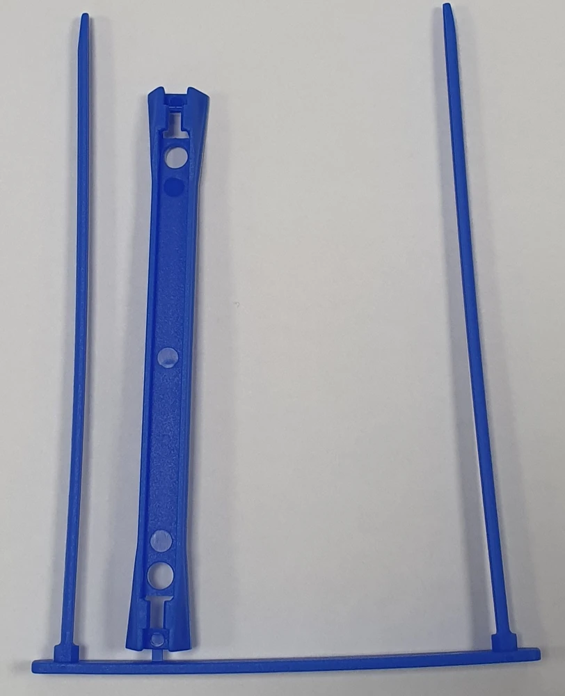 Archyvavimo įsegėlė Forpus, plastikinė, mėlyna (100) 0824-007