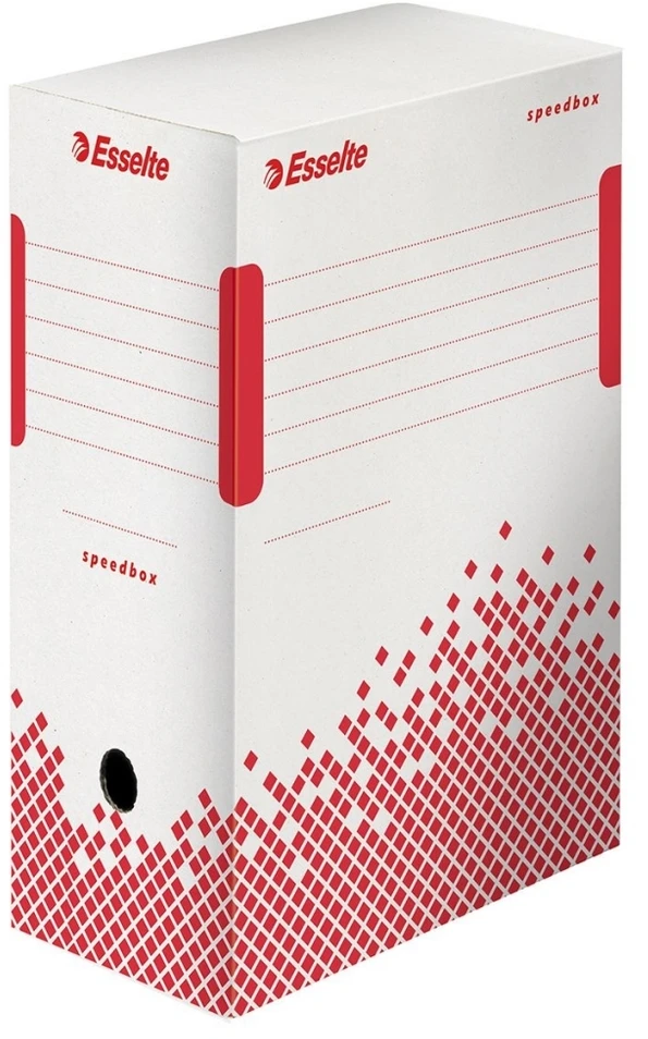 Archyvinė dėžė Esselte Speedbox, 150x250x350 mm, balta