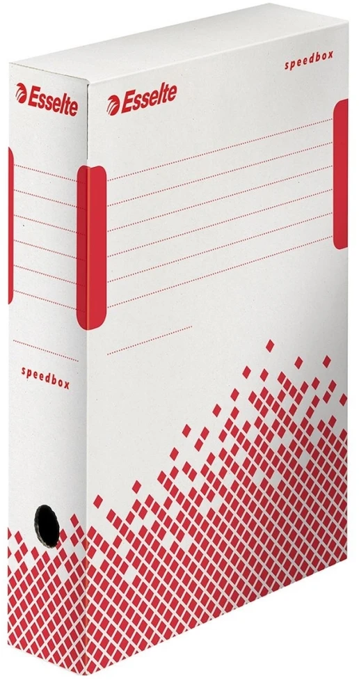 Archyvinė dėžė Esselte Speedbox, A4, 80x250 x350 mm, balta