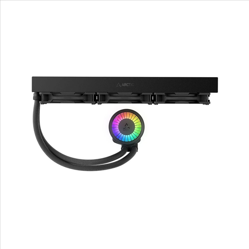 Arctic Cooling ARI ARCTIC Liquid Šaldiklis III Pro 420 A-RGB Procesorius Universalusis skystinis aušintuvas 14 cm Juoda