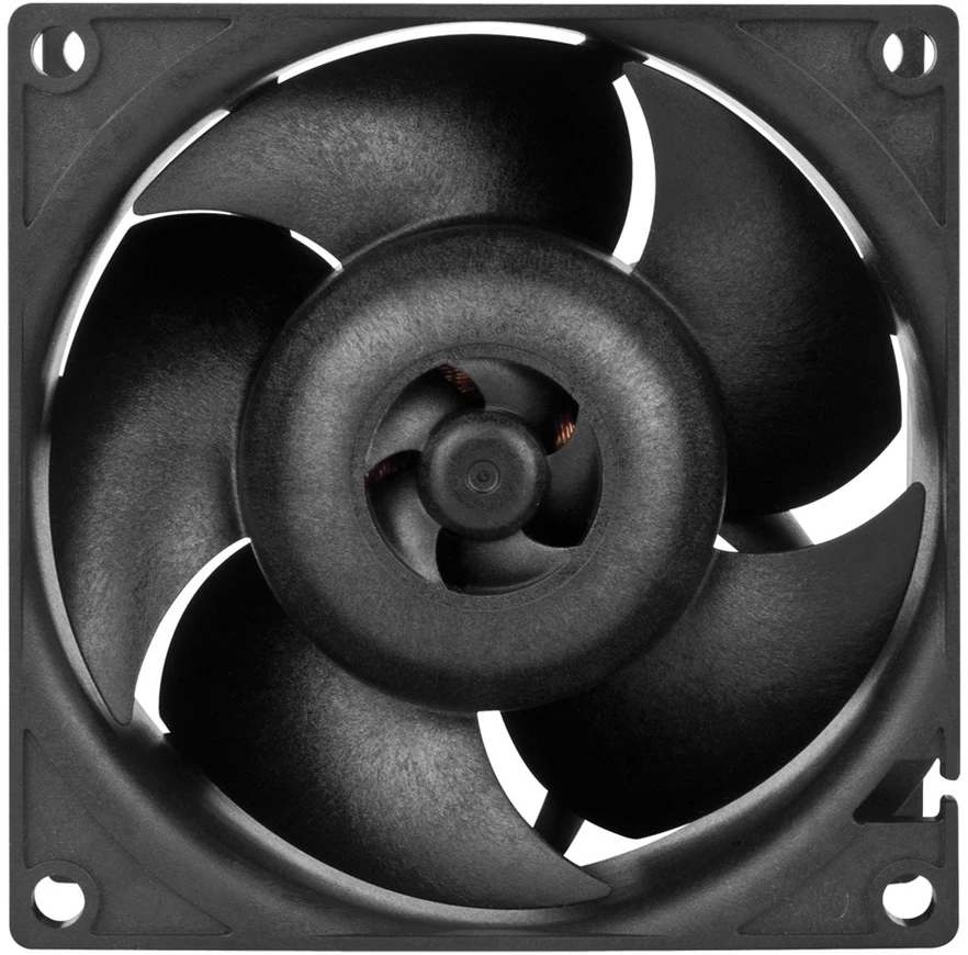 ARI ARCTIC S8038-10K Procesorius Ventiliatorius 8 cm Juoda 4 vnt