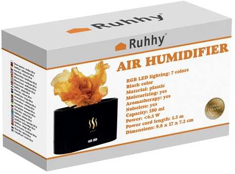 Aroma difuzorius - drėkintuvas 180ml Ruhhy 22542