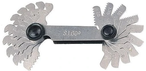 Art-Pol WZORNIK GWINTU 0,25-6,0mm + 4G - 62G GWINTY METRYCZNE + CALOWE 48szt.
