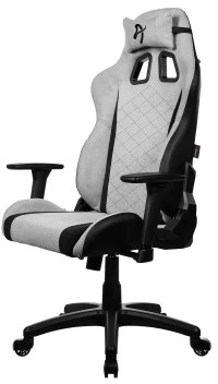 Žaidimų kėdė Arozzi Avanti SoftFabric, Pilkos spalvos