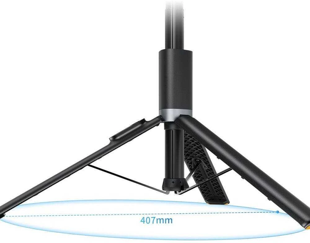 Asmenukių lazda / štatyvas Bluetooth Tech-Protect L08S juodos spalvos